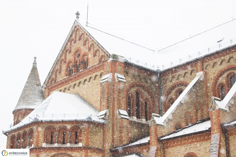 Egy kis havazás - fotó Szarka Lajos