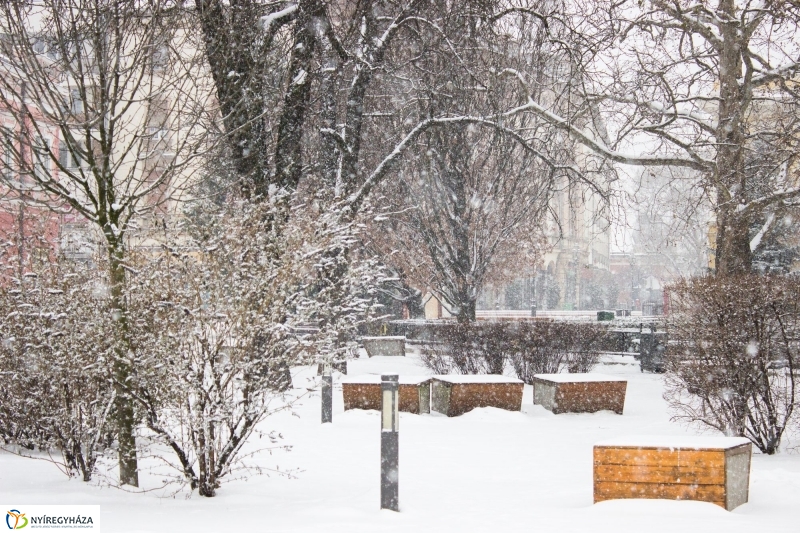 Egy kis havazás - fotó Szarka Lajos
