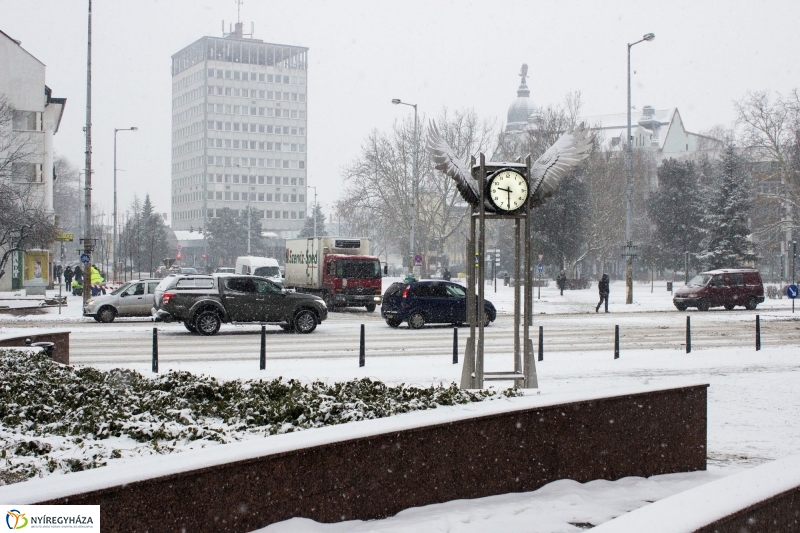 Egy kis havazás - fotó Szarka Lajos