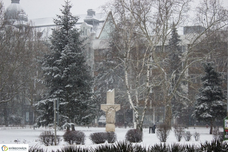Egy kis havazás - fotó Szarka Lajos