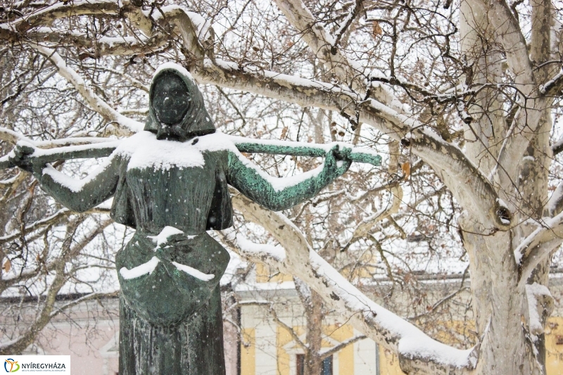 Egy kis havazás - fotó Szarka Lajos