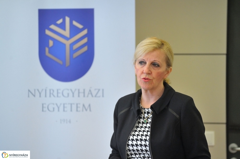 Nyíregyházi Egyetem sajtótájékoztatója - fotó Szarka Lajos