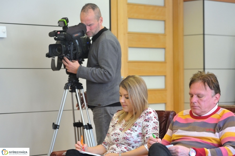 Nyíregyházi Egyetem sajtótájékoztatója - fotó Szarka Lajos