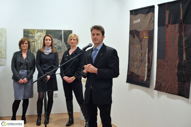 Közös tárlat a Galériában - fotó Szarka Lajos