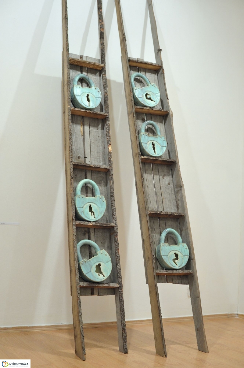 Közös tárlat a Galériában - fotó Szarka Lajos