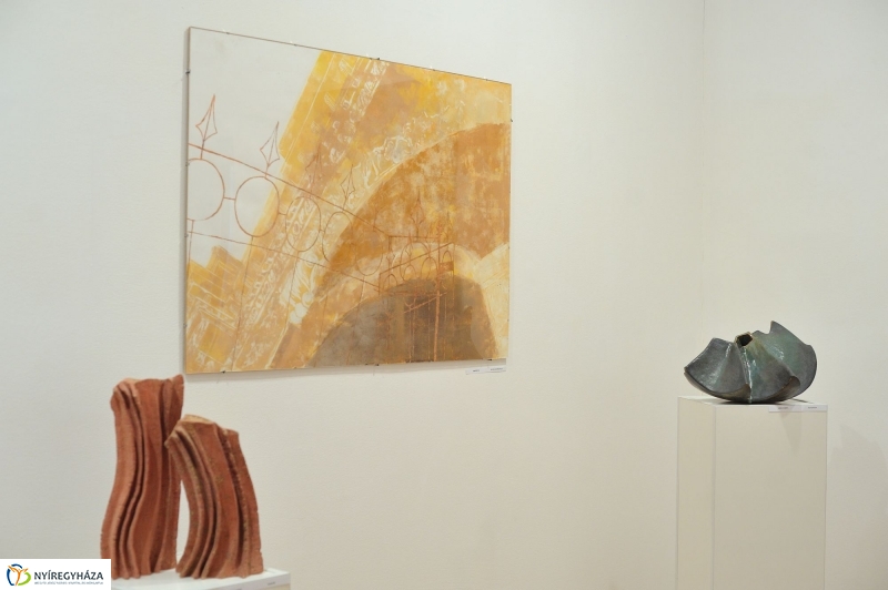 Közös tárlat a Galériában - fotó Szarka Lajos