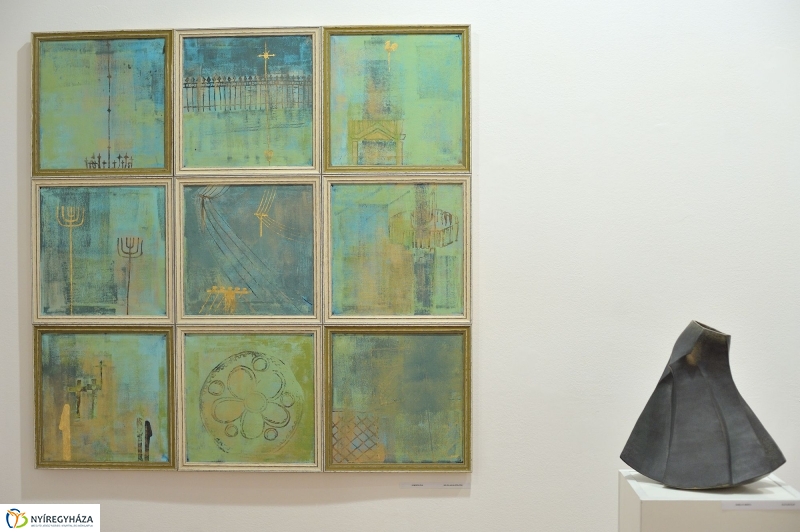 Közös tárlat a Galériában - fotó Szarka Lajos