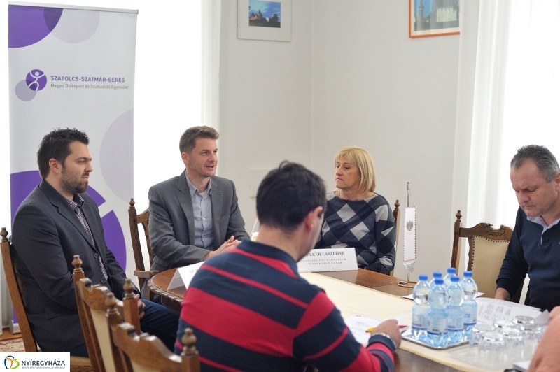 Diákolimpia sajtótájékoztató - fotó Szarka Lajos