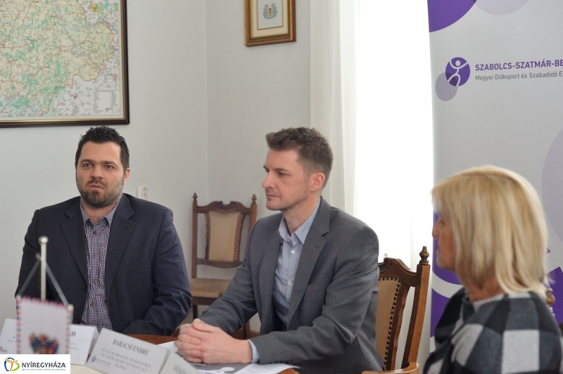 Diákolimpia sajtótájékoztató - fotó Szarka Lajos