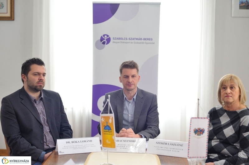 Diákolimpia sajtótájékoztató - fotó Szarka Lajos