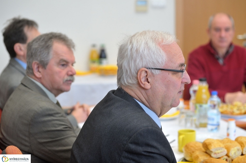 Sajtótájékoztató az Egészségügyi Főiskolán - fotó Szarka Lajos