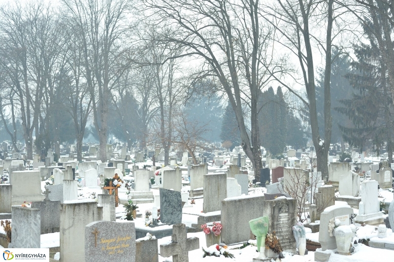 Temető télen - fotó Szarka Lajos