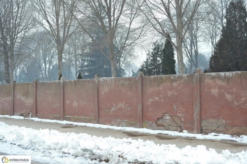 Temető télen - fotó Szarka Lajos