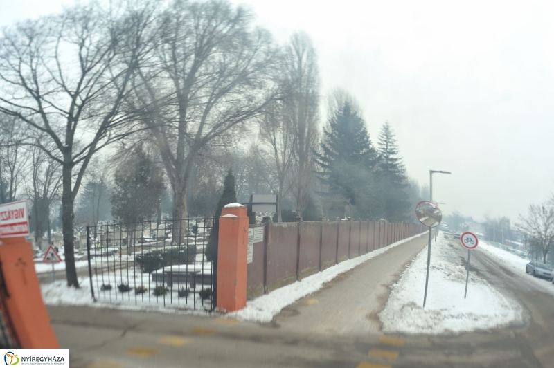 Temető télen - fotó Szarka Lajos