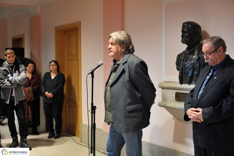 Boros György fotóművész kiállítása Sóstóról - fotó Szarka Lajos