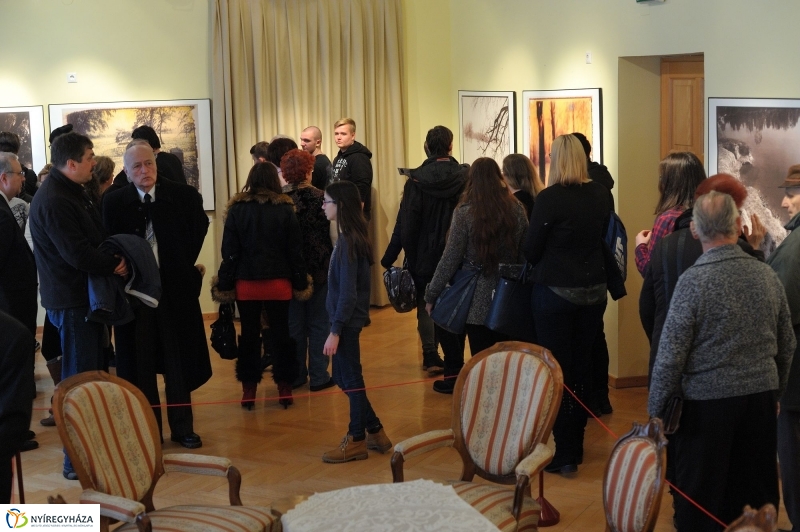 Boros György fotóművész kiállítása Sóstóról - fotó Szarka Lajos