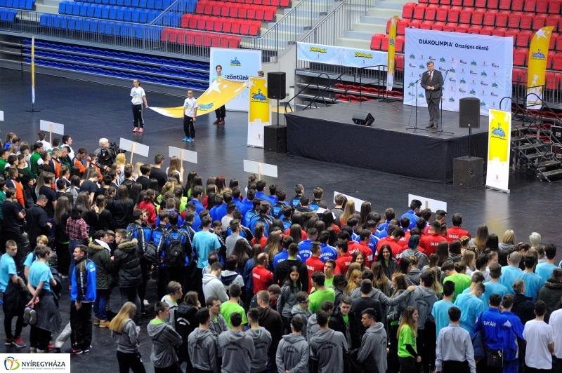 Diákolimpia Országos Döntő megnyitó - fotó Szarka Lajos