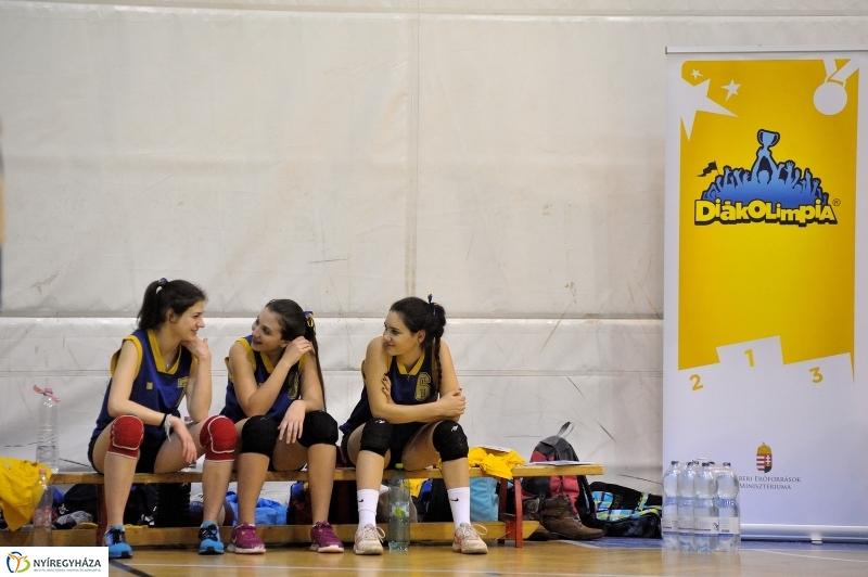 Diákolimpia Leány Röplabda - fotó Szarka Lajos