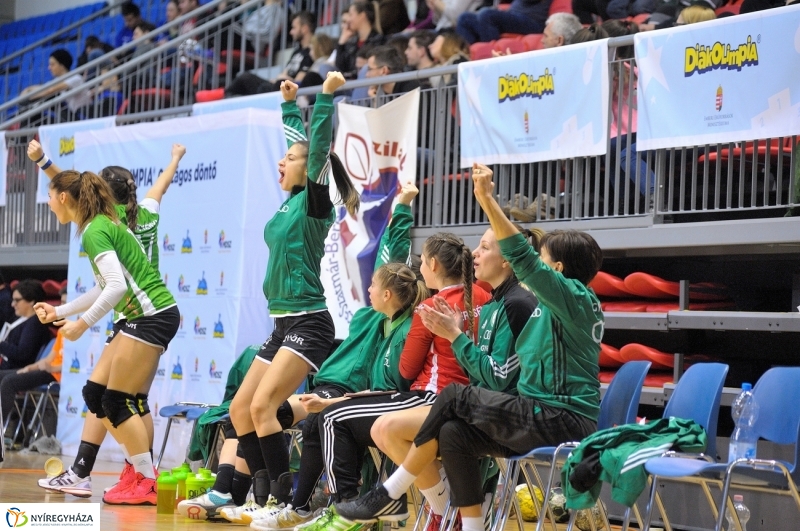 Diákolimpia Leány Kézilabda - fotó Szarka Lajos