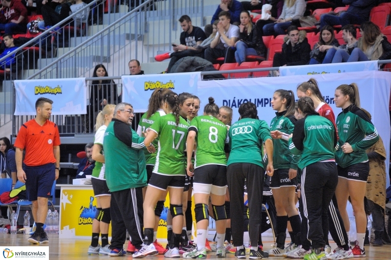 Diákolimpia Leány Kézilabda - fotó Szarka Lajos