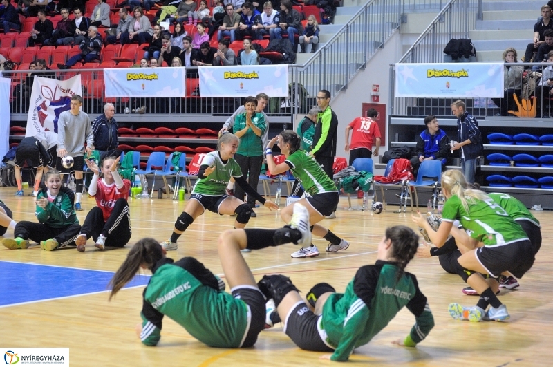 Diákolimpia Leány Kézilabda - fotó Szarka Lajos