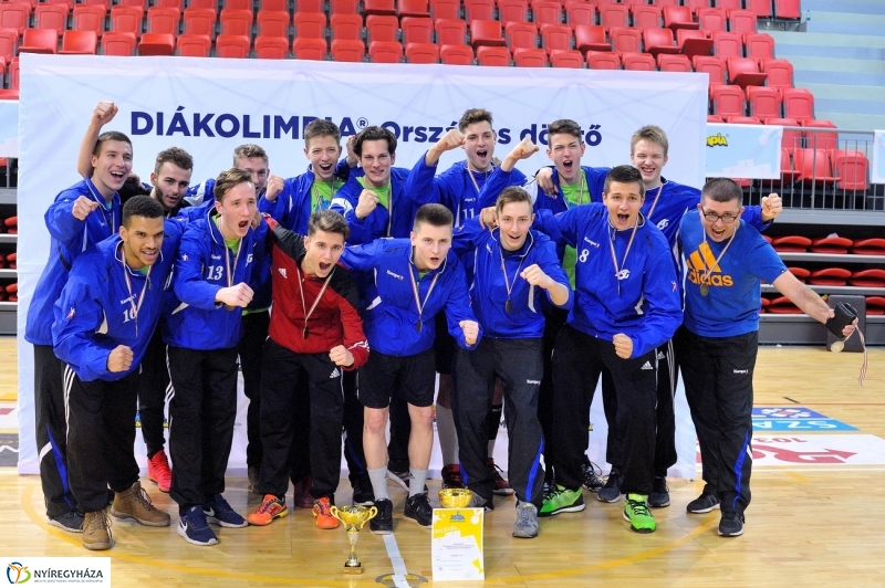 Diákolimpia kézilabda díjazás - fotó Szarka Lajos