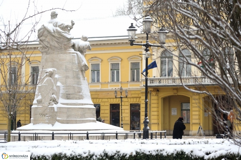 És újra hó - fotó Szarka Lajos