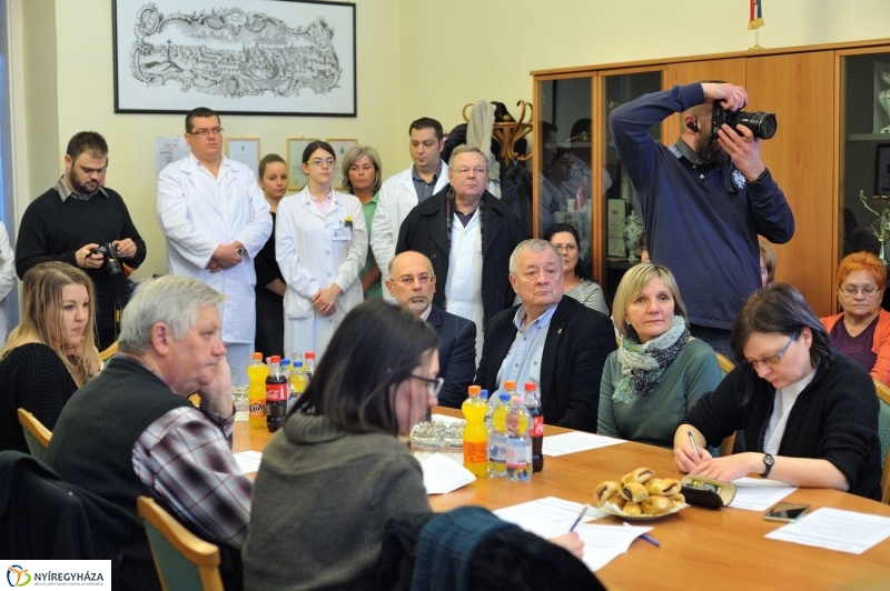 Diabétesz lábambulancia a kórházban - fotó Szarka Lajos