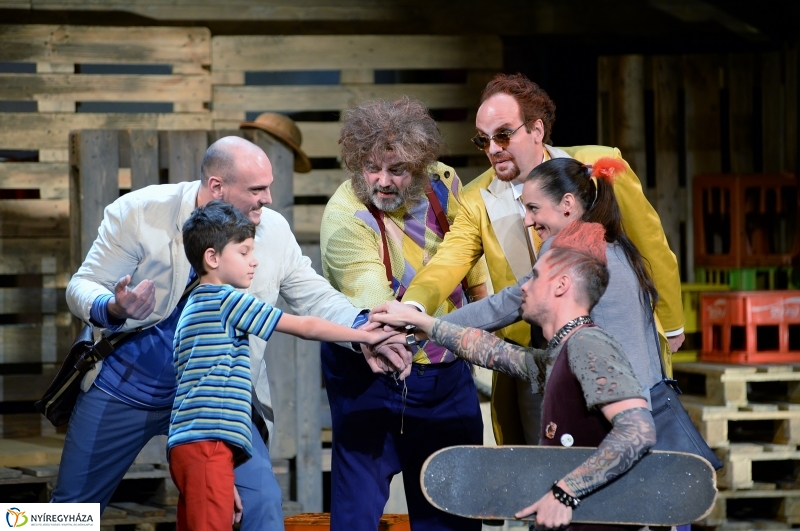 A kisfiú meg az oroszlánok-főpróba a nagyszínpadon