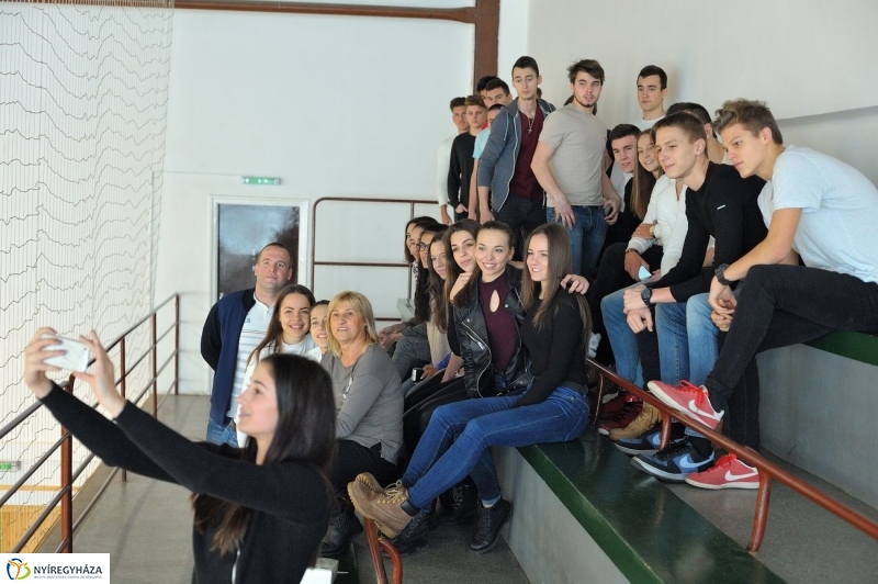 Olimpikonok ünneplése - fotó Szarka Lajos