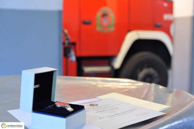 Az Év Tiszthelyettese - fotó Szarka Lajos