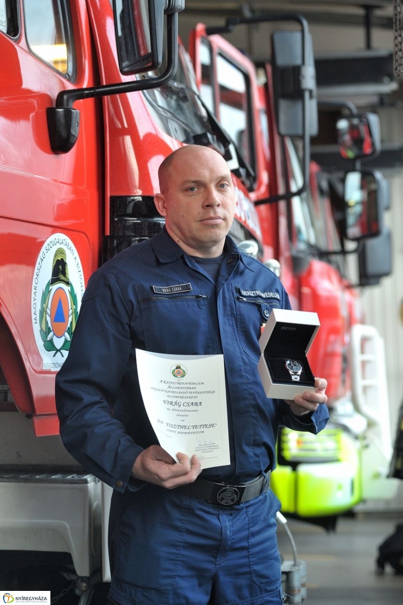 Az Év Tiszthelyettese - fotó Szarka Lajos