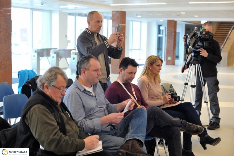 Röplabda sajtótájékoztató - fotó Szarka Lajos