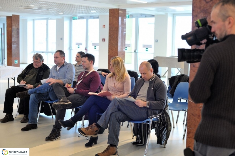 Röplabda sajtótájékoztató - fotó Szarka Lajos