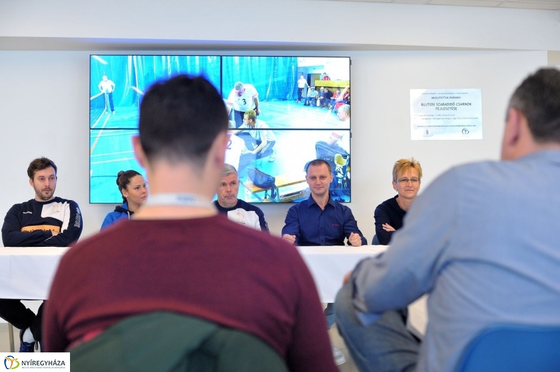 Röplabda sajtótájékoztató - fotó Szarka Lajos