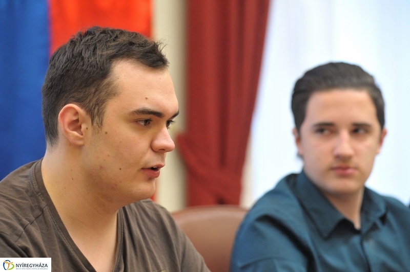 Diákpolgármesteri sajtótájékoztató - fotó Szarka Lajos