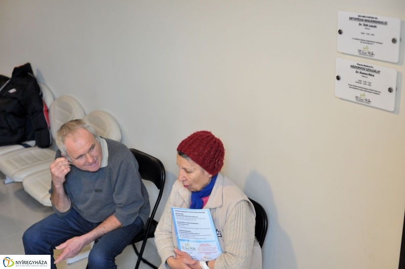 Egészségügyi szűrések - fotó Szarka Lajos