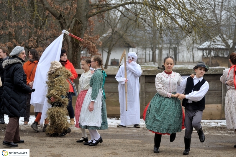Farsangolás a múzeumfaluban - fotó Szarka Lajos