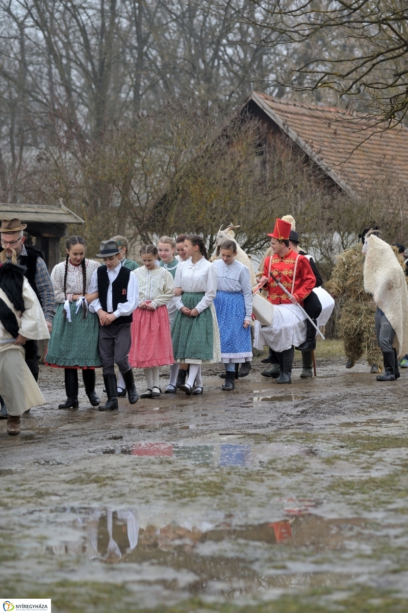 Farsangolás a múzeumfaluban - fotó Szarka Lajos