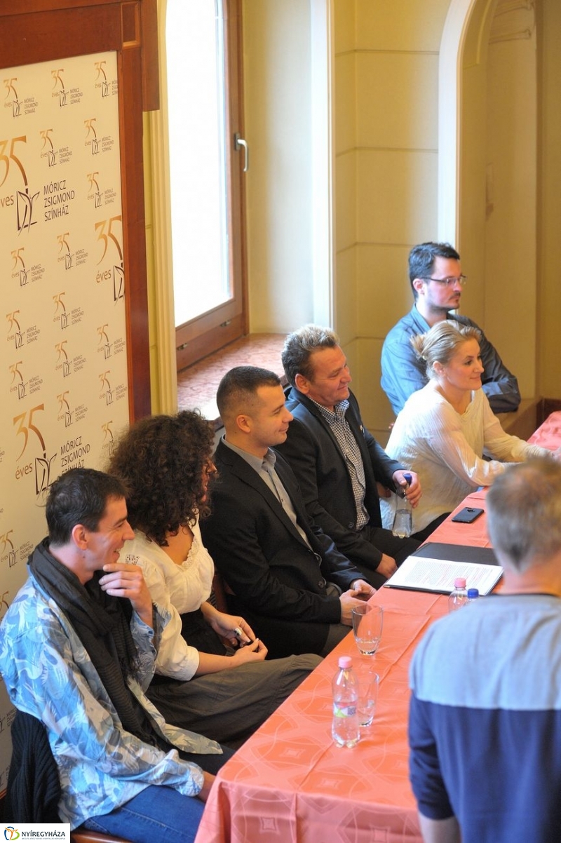 Színházi sajtótájékoztató - fotó Szarka Lajos