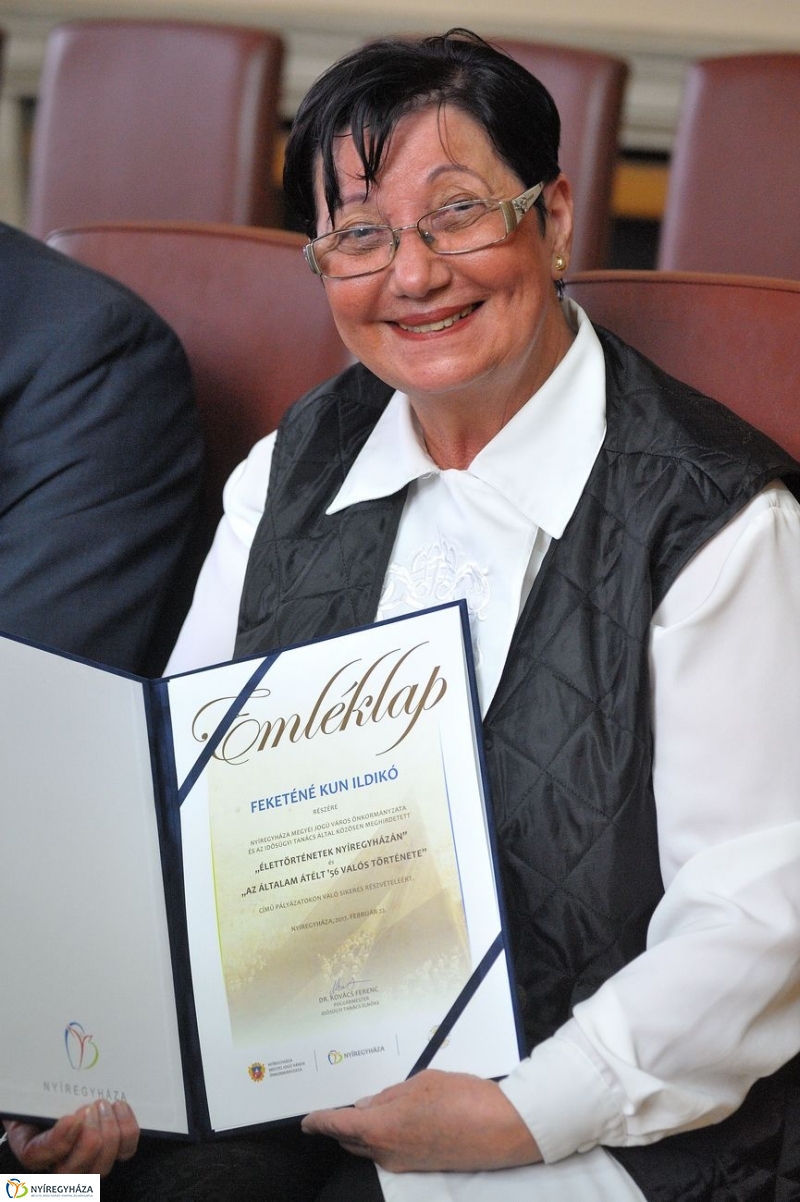 1956 valós története díjátadó ünnepsége - fotó Szarka Lajos