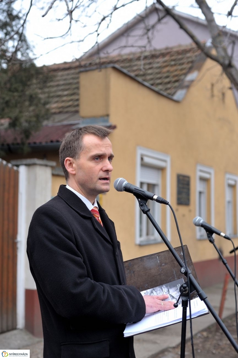 Toma Andrásra emlékeztek - fotó Szarka Lajos