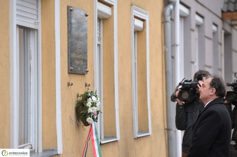 Toma Andrásra emlékeztek - fotó Szarka Lajos