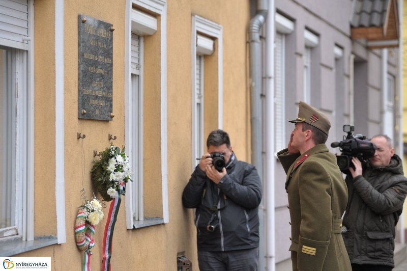 Toma Andrásra emlékeztek - fotó Szarka Lajos