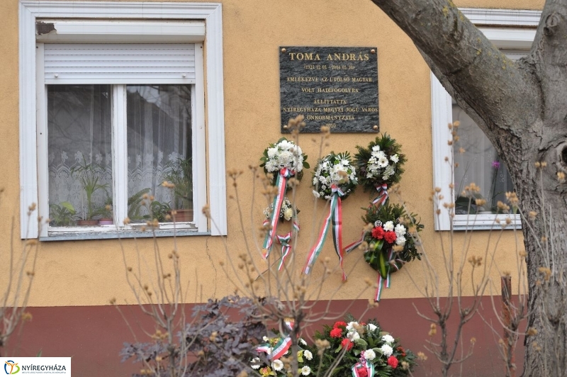 Toma Andrásra emlékeztek - fotó Szarka Lajos