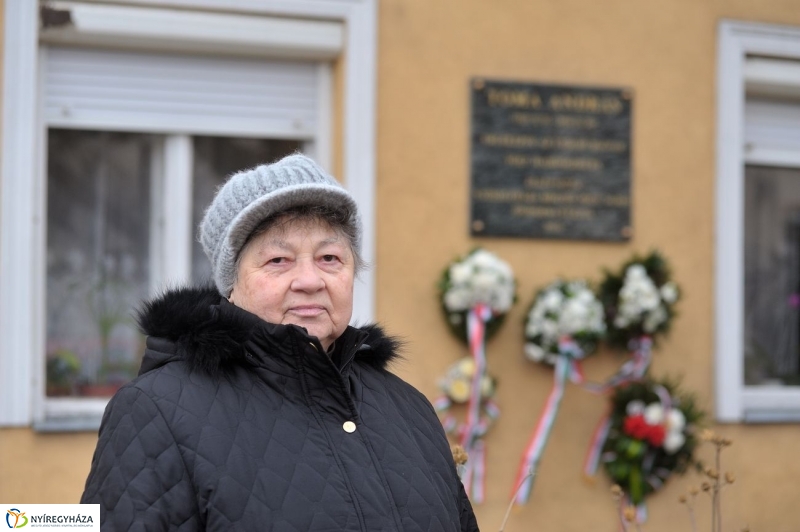 Toma Andrásra emlékeztek - fotó Szarka Lajos
