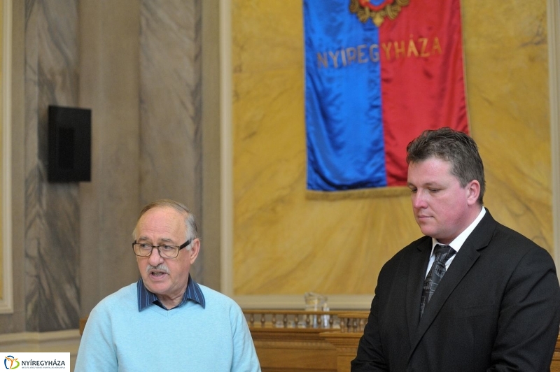 Védőnők a Városházán - fotó Szarka Lajos