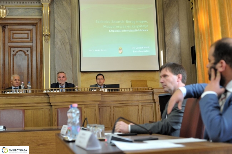 Országgyűlés Nemzeti Összetartozás Bizottsága  - fotó Szarka Lajos