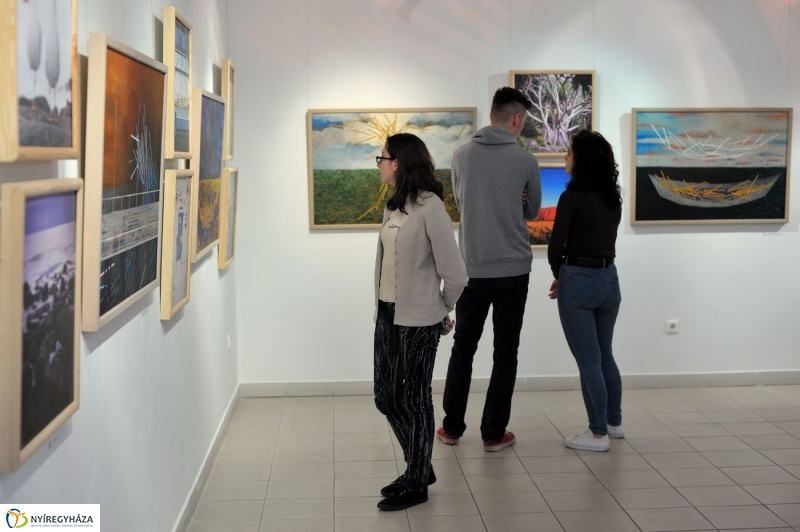 Lengyel művészek a Városi Galériában - fotó Szarka Lajos