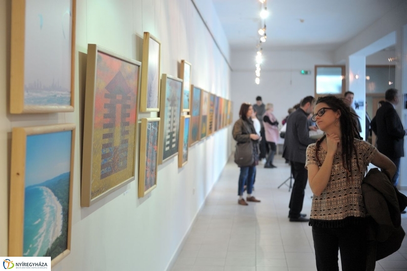 Lengyel művészek a Városi Galériában - fotó Szarka Lajos